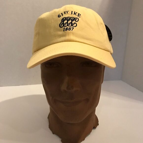 NWT 61st Ike Championship Baseball Cap In Yellow - Picture 2 of 7